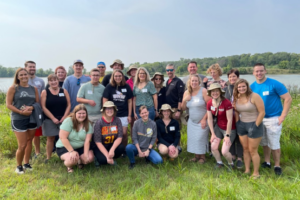 Group photo of Christianson employees in summer 2021