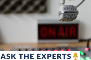 Ask the experts - studio on the air sign