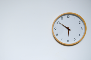 clock on the wall