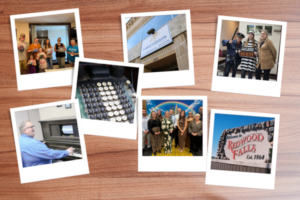 A photo collage of our colleagues and community in Redwood Falls